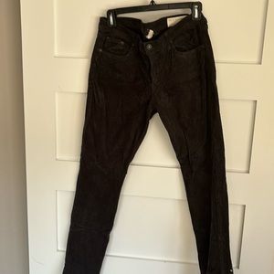 Women’s size 29 Rag & Bone corduroy pants.